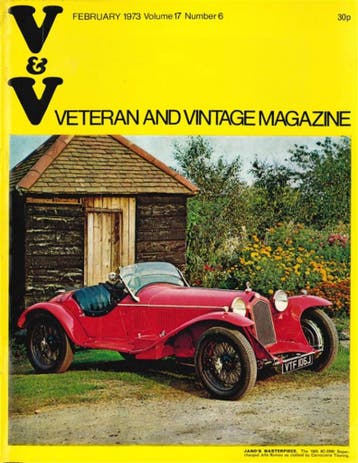 1973 VETERAN AND VINTAGE MAGAZINE 6 ENGELS, Nieuw, Author