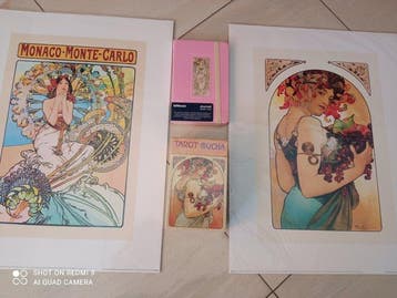 Alphonse Mucha - Tarotkaarten - mazzo tarocchi sigillato + 2
