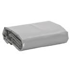 vidaXL Dekzeil 650 g/m² 6x8 m grijs, Verzenden, Nieuw
