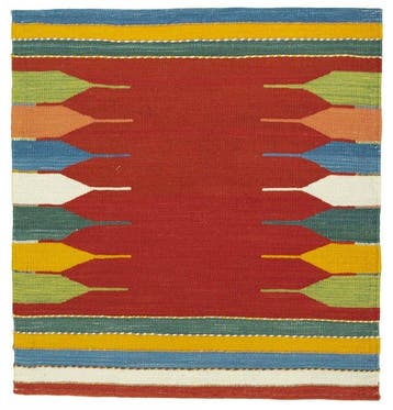 Handgeweven designer-kelim - Kelim - 93 cm - 88 cm, Nieuw