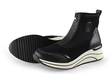 Remonte Sneakers in maat 38 Zwart, Verzenden, Zwart, Remonte, Sneakers of Gympen