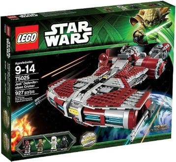 Lego Set - 75025 - Star Wars - Jedi Defender Cruiser, Nieuw