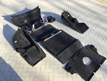 Mercedes S600 L V12 W221 kofferruimte bekleding compleet, Gebruikt, Mercedes-Benz