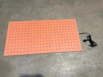 ENON 230V; 400W; 120x60 cm Vloerverwarming, Doe-het-zelf en Verbouw, Ophalen of Verzenden, Gebruikt