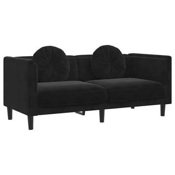 Design Bankje Modern Zwart | Laatste Stuk!, 150 tot 200 cm, 75 tot 100 cm, Ophalen of Verzenden, Rechte bank