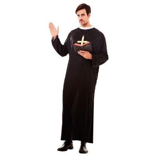 Priester kostuum heren, Hobby en Vrije tijd, Feestartikelen, Feestartikel, Nieuw, Verzenden