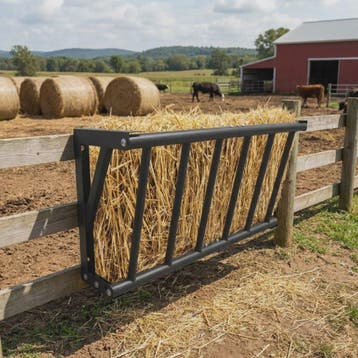 27 inch Heavy Duty Wandmontage Hooibak voor Vee, Paarden, Ge, Verzenden, Nieuw