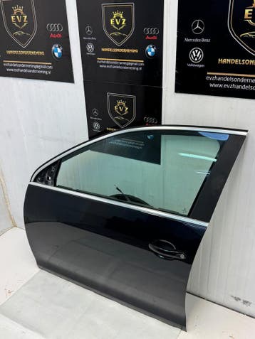 Portier 4-deurs links voor VW Jetta bj.2008 zwart LC9X, Gebruikt, Voor, Volkswagen, Deur