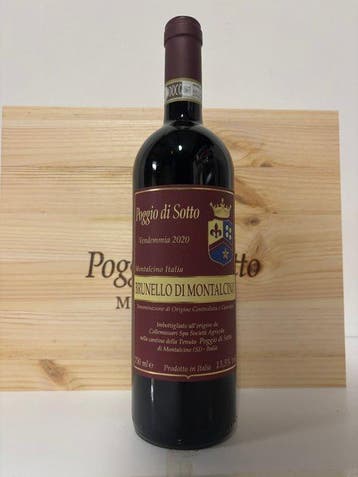 2020 Poggio di Sotto - Brunello di Montalcino - 1 Fles (0,75, Nieuw