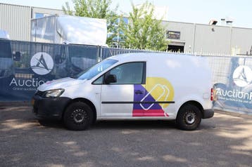 Veiling: Bestelwagen Volkswagen CADDY Diesel 2012, Gebruikt, Volkswagen, Wit, BTW verrekenbaar
