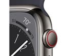 Apple Watch Series 8 - 4G - ECG - 41mm - Grafiet, Verzenden, Zo goed als nieuw, Apple