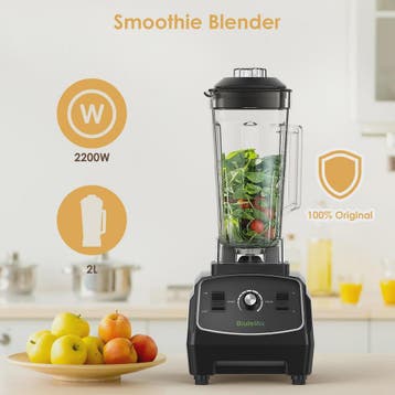 Krachtige BPA-vrije Blender 2200W - Professionele Mixer, Jui, Verzenden, Nieuw