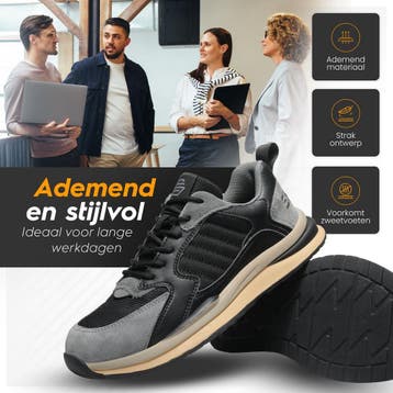 Shraks Venu Veiligheidsschoenen 44 - Werkschoenen voor Heren, Ophalen of Verzenden, Zo goed als nieuw
