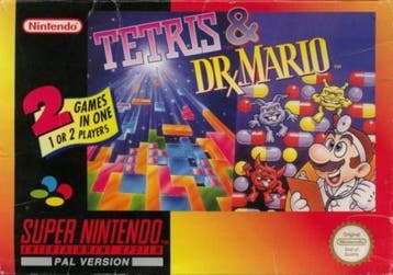 MarioSNES.nl: Tetris & Dr. Mario - iDEAL!, Spelcomputers en Games, Games | Nintendo Super NES, Ophalen of Verzenden, Gebruikt