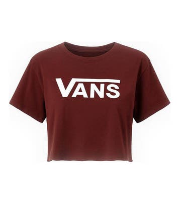 Vans T-shirt in maat XS Bruin, Kleding | Dames, Vans, Verzenden, Zo goed als nieuw, Bruin