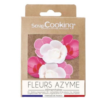 ScrapCooking Ouwel Decoratie Bloemen Rozen 6st., Verzenden, Nieuw
