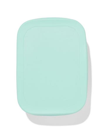 HEMA Lunchbox 18.9x14.3x5.8cm rvs lichtblauw laag geprijsd, Verzenden, Nieuw