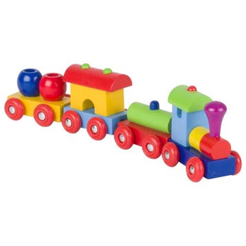 Goki houten trein speelgoed - magne van €14,45 voor €7,23, Kinderen en Baby's, Speelgoed | Overig, Ophalen of Verzenden, Nieuw
