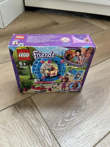 LEGO Olivia#039s Hamster Playground 41383, Zo goed als nieuw, Complete set, Lego, Friends