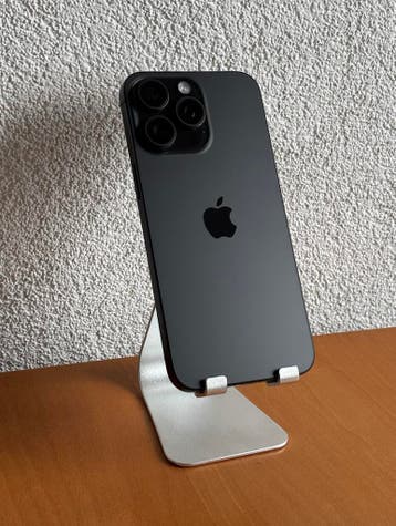 Apple iPhone 15 Pro Max 256GB Zwart / Garantie / Nette staat, 256 GB, Zwart, IPhone 15 Pro Max, Refurbished