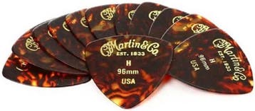 Martin 18A0054 346 plectrum heavy 0.96 mm 12-pack, Muziek en Instrumenten, Instrumenten | Toebehoren, Nieuw, Elektrische basgitaar