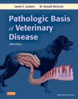 Pathologic Basis of Veterinary Disease 9780323075336, Zo goed als nieuw