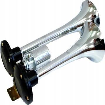 Dubbele Luchthoorn 24v L=220/280mm - Fanfara - Claxon - Vrac, Ophalen of Verzenden, Nieuw, Overige typen
