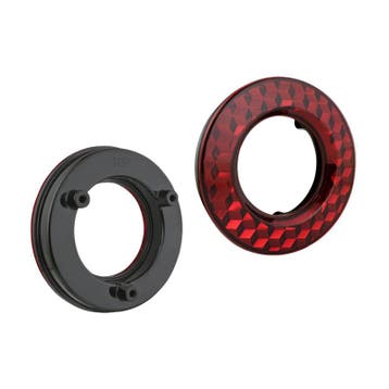 Sier Ring Rood Voor Module Achterlicht, Ophalen of Verzenden, Nieuw