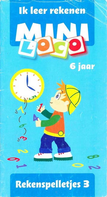 Mini Loco Rekenspelletjes 3, Ik leer rekenen (5-6 jaar), Verzenden, Nieuw