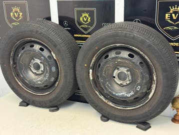 2 stuks zomerbanden met velgen 205/55R16C Opel Vivaro bj2015, Auto-onderdelen, Gebruikt, 16 inch, Banden en Velgen, 205 mm