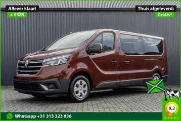Renault Trafic Blue dCi 150PK | 9-Zits | EX BTW/BPM | LED |, Stof, Gebruikt, Renault, Wit