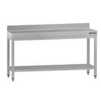 GGM Gastro | RVS werktafel ECO - 1800x600mm - met onderschap, Verzenden, Nieuw in verpakking, Meubilair