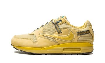 Nike Air Max 1 Travis Scott Cactus Jack Saturn Gold, Kleding | Heren, Schoenen, Nieuw