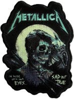Metallica Sad But True - Patch officiële merchandise, Ophalen of Verzenden, Nieuw, Kleding
