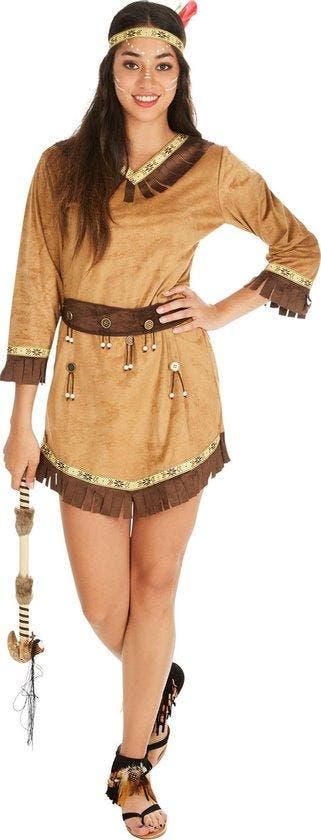 2dekans | Dressforfun vrouwenkostuum indianenvrouw Apache, Ophalen of Verzenden, Zo goed als nieuw