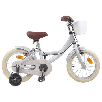 vidaXL Kinderfiets 12 Inch voor 2-4 jaar oud Lichtgrijs, Verzenden, Nieuw