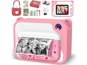 Veiling - Ushining Instant camera voor kinderen - Met Printf, Nieuw