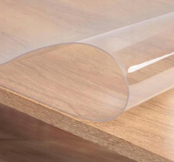 2dekans | WOLTU tafelbeschermer folie - Transparant PVC 1 mm, Ophalen of Verzenden, Zo goed als nieuw