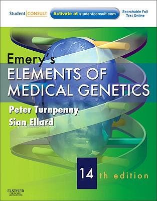 Emerys Elem Of Med Genetics 14th 9780702040436, Boeken, Verzenden, Zo goed als nieuw