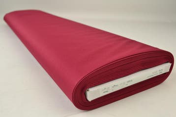 Bordeaux waterafstotende canvas stof  - 10 of 50 meter rol, 120 cm of meer, Ophalen of Verzenden, Polyester, Rood