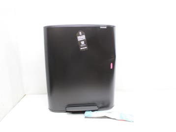 Brabantia Bo Prullenbak - 2 x 30 liter - Afvalscheiding -, Huis en Inrichting, Woonaccessoires | Prullenbakken, Verzenden, Zo goed als nieuw