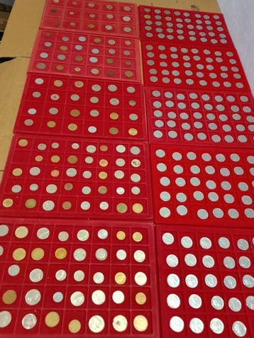 Italië, Zweden. Collection of coins incl. 33 gram silver