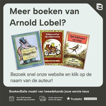 Kikker en Pad zijn best tevreden / Blokboekjes - Arnold, Boeken, Verzenden, Zo goed als nieuw, Arnold Lobel