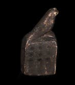 Oud-Egyptisch Zilver Amulet van Horus (valk) - 10 mm