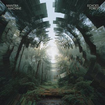 lp nieuw - mantra machine - ECHOES FOREST (SAVANNAH) (nieuw), Verzenden, Zo goed als nieuw, Overige formaten
