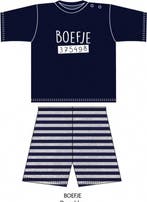 Fun2Wear - Shortama Boefje - Navy Blauw - Maat 86, Verzenden, Nieuw