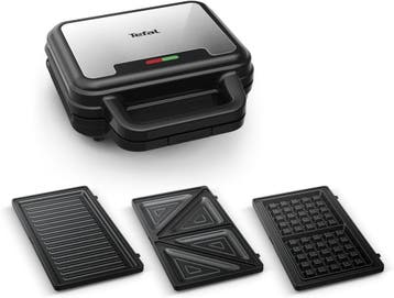 Tefal SW383D10 RVS 3-in-1 - Retourkoopje 52% korting, Ophalen of Verzenden, Vaatmachinebestendige platen, Zo goed als nieuw