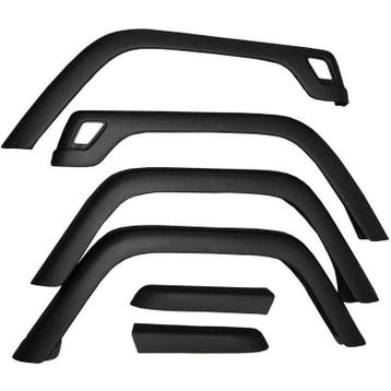 Omix 6-Piece Fender Flare Kit- 97-06 Jeep Wrangler, Ophalen of Verzenden, Nieuw