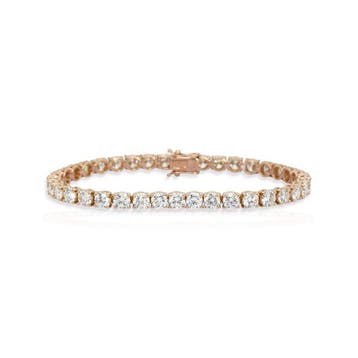 Armband - 18 karaat Roségoud - 11.55ct. tw. Diamant, Nieuw