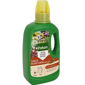 Pokon bio terras & balkon planten voeding (500 ml), Verzenden, Nieuw